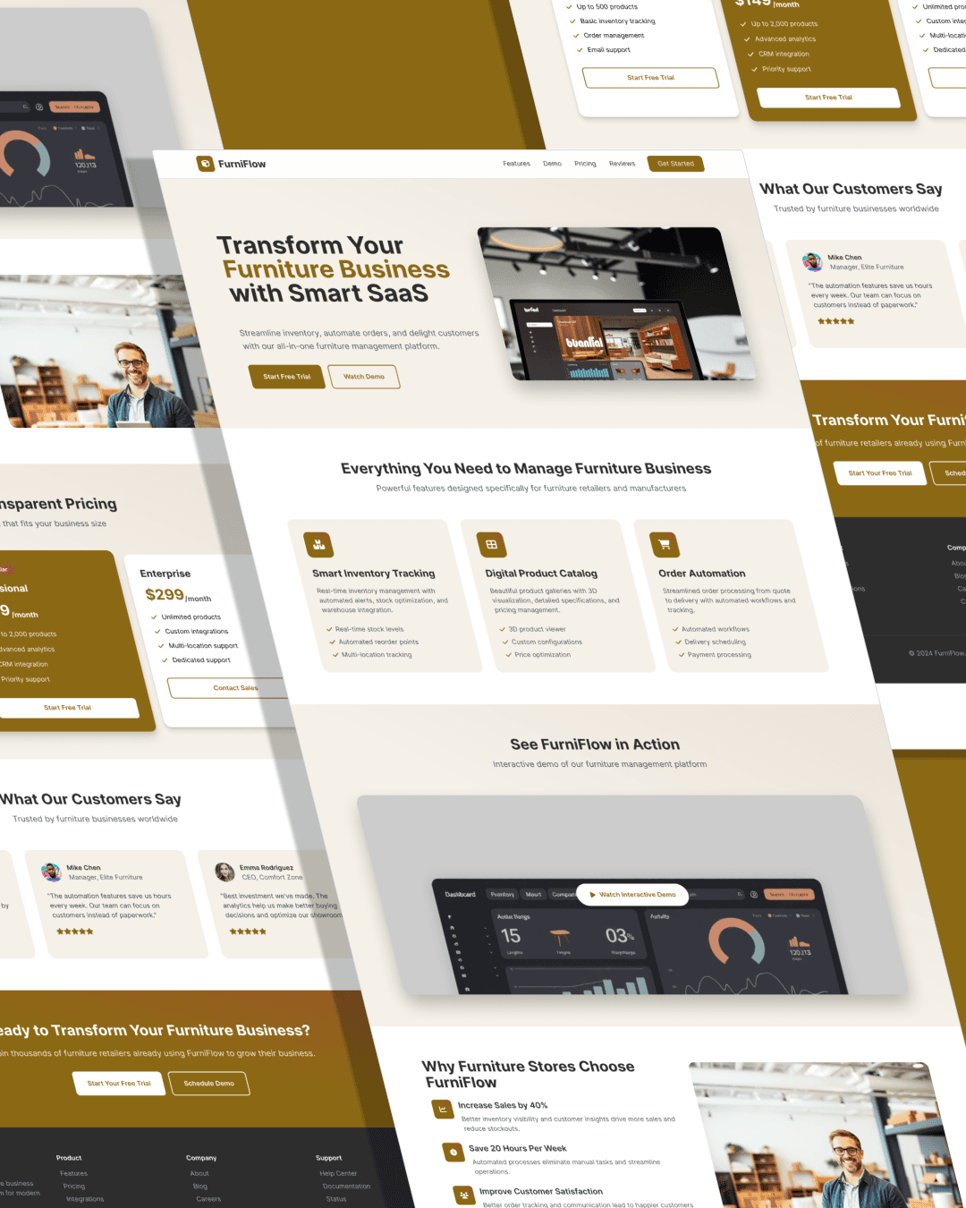 SaaS Furniture Solution